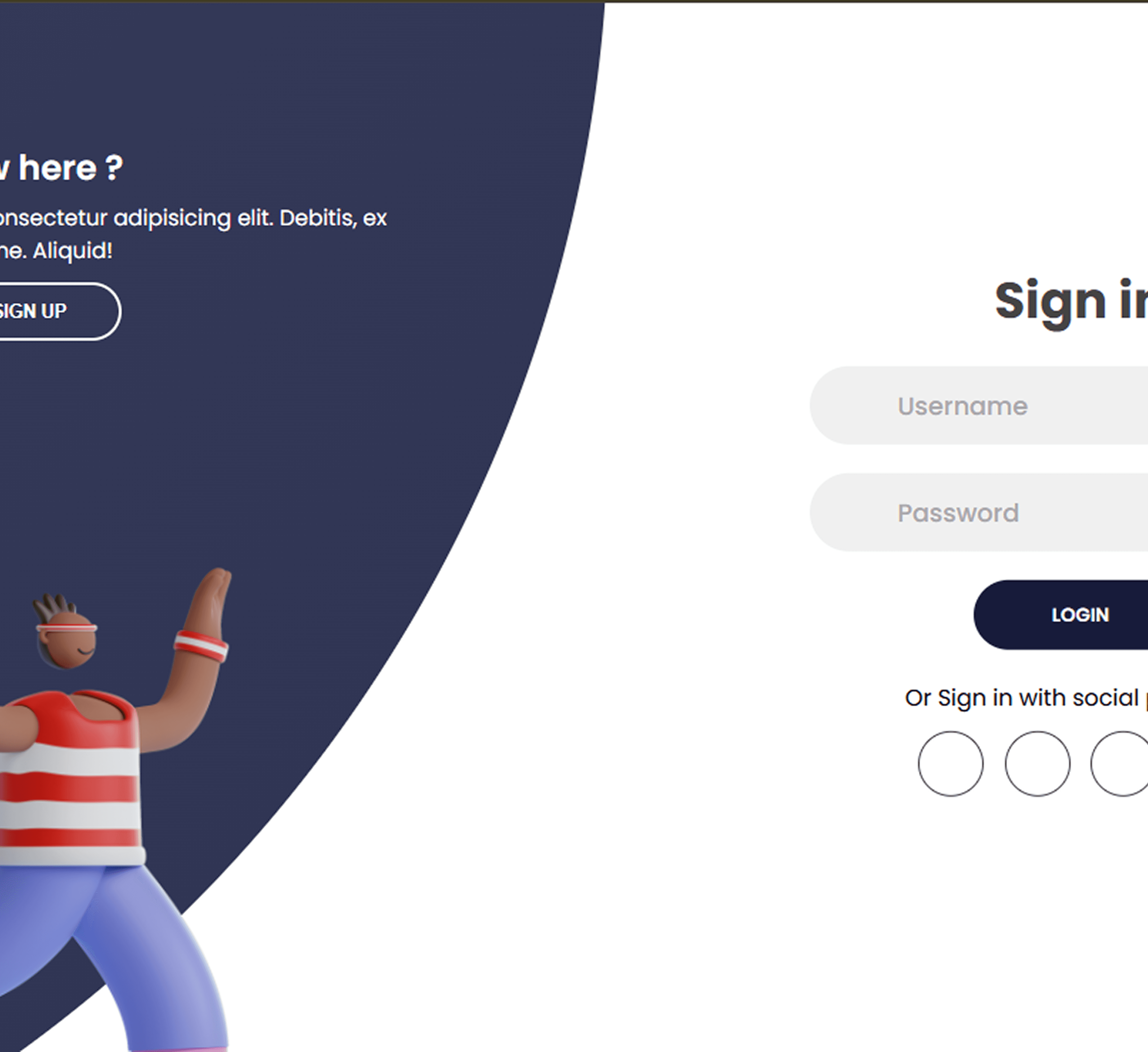 ANIMATED REGISTRATION FORM