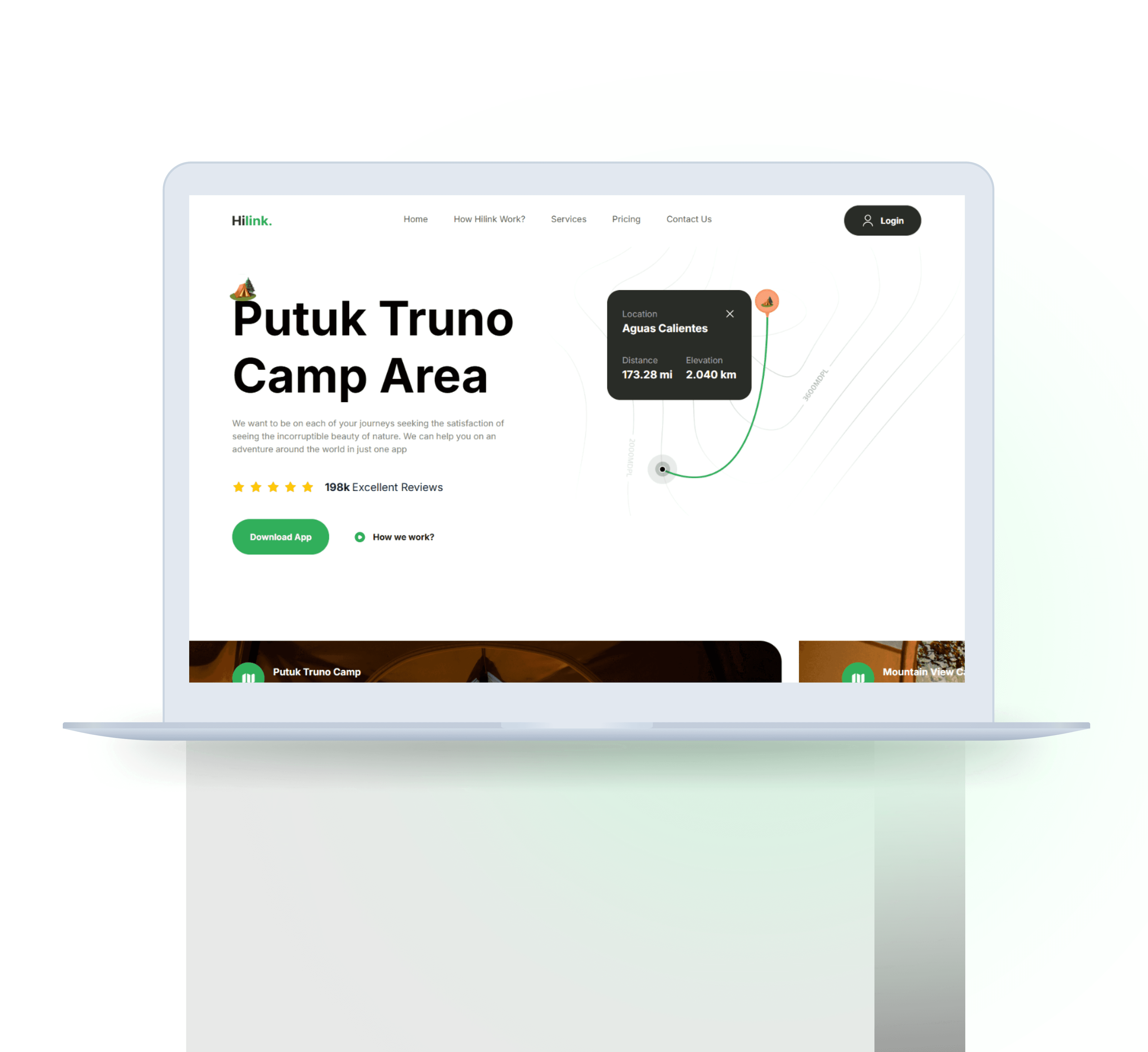 MODERN UI UX TRAVELING WEBSITE
